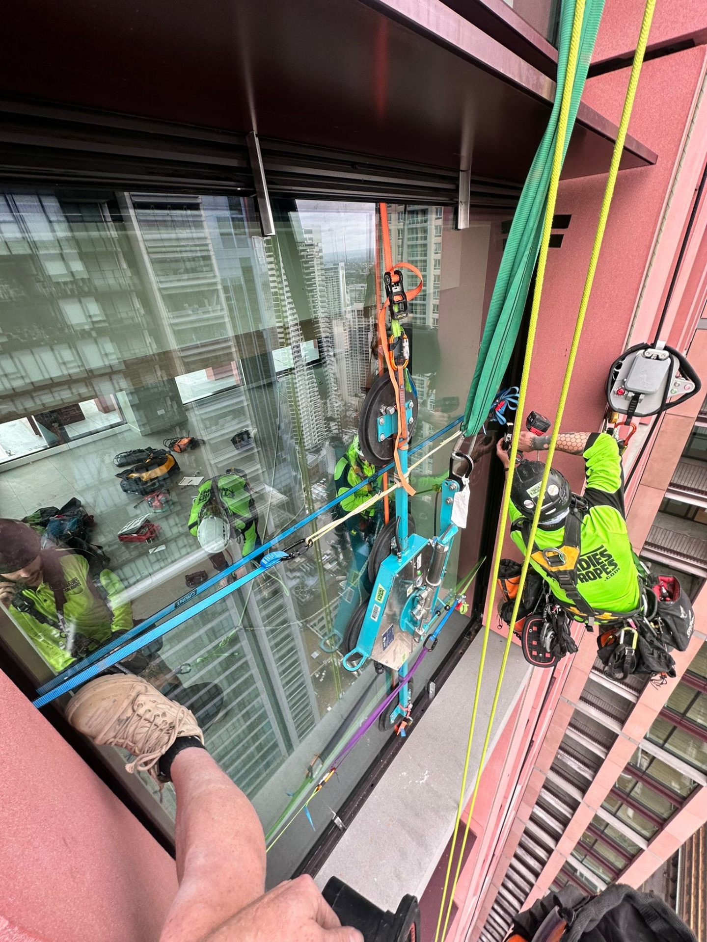Curtain Wall Glazing — Tower Project — Sydney CBD, NSW