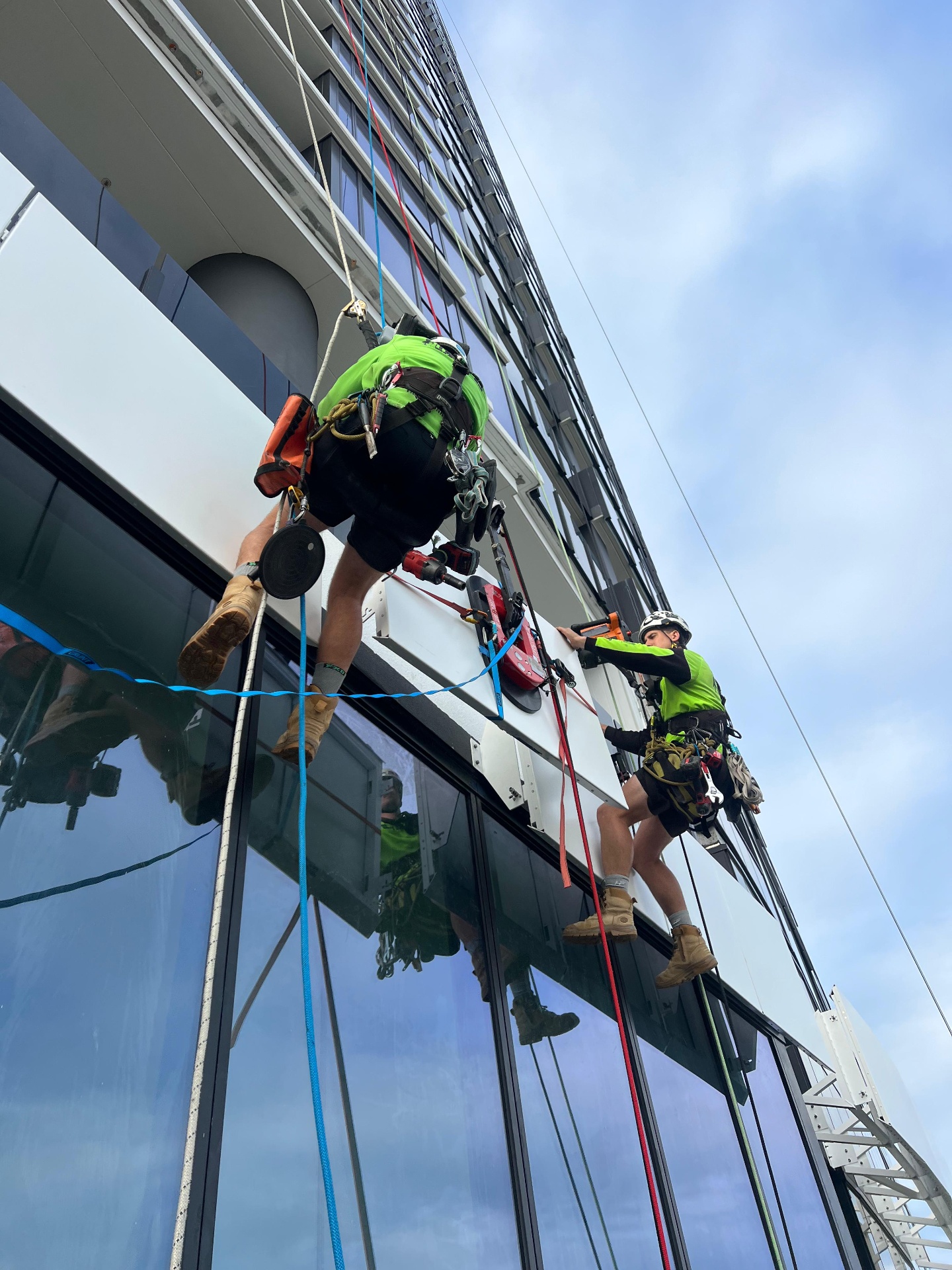 Façade Repair — Rope Access Team — Gold Coast, QLD